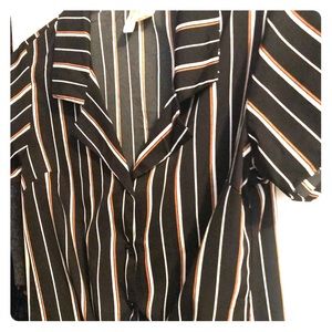 adorable striped blouse....fall colors!